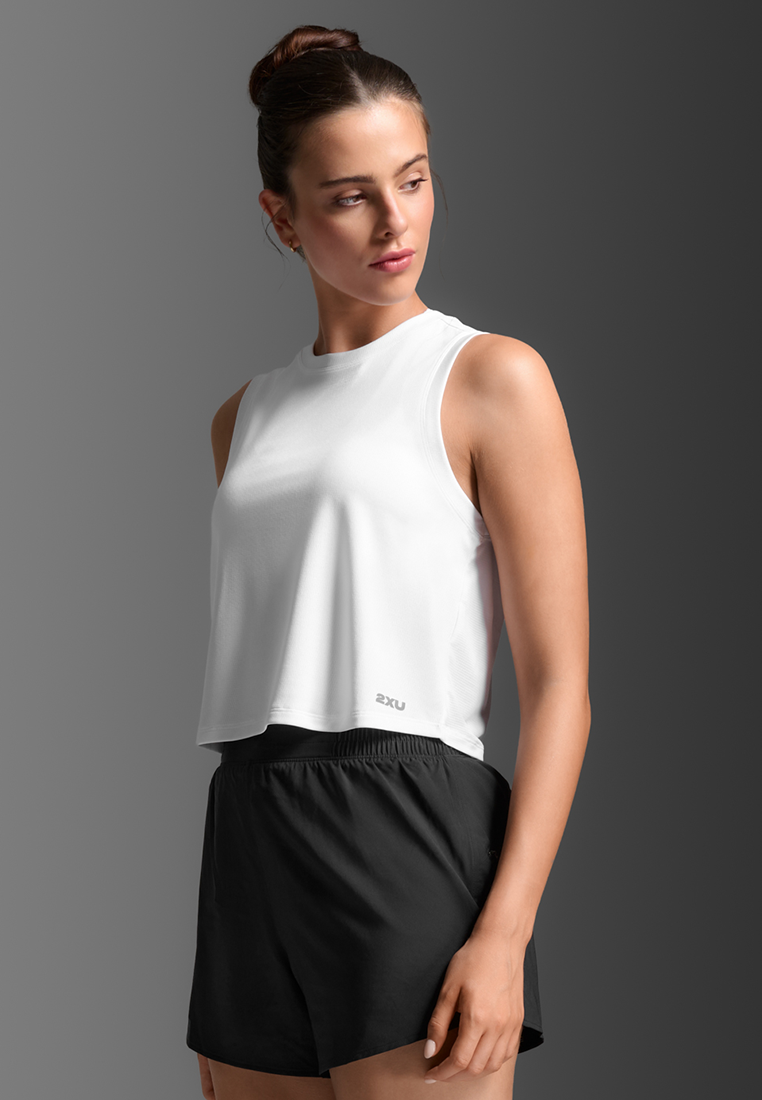 Aero Mesh Crop Tank