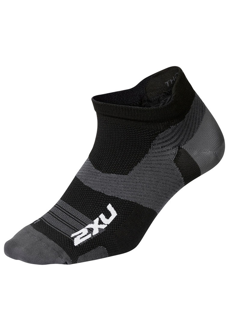 Core Vectr Ultralight No Show Socks (Black)