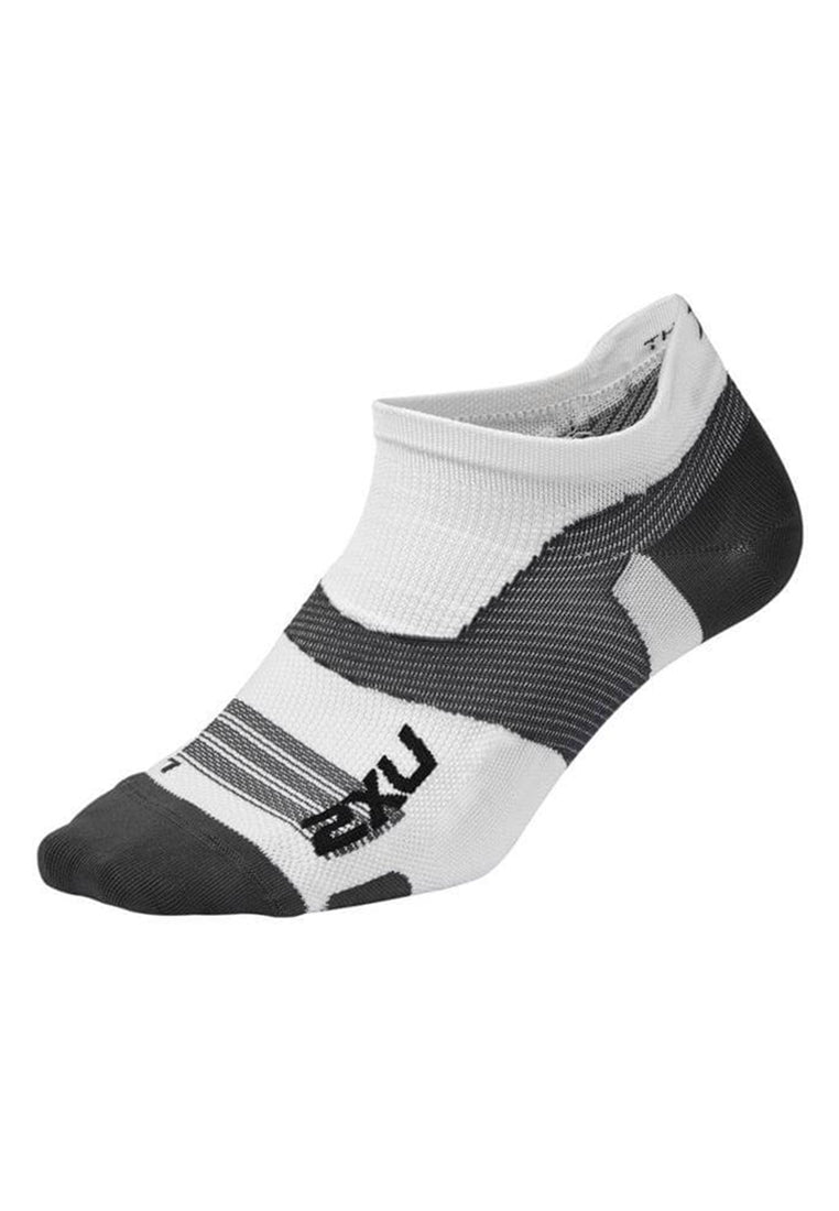 Core Vectr Ultralight No Show Socks(White)