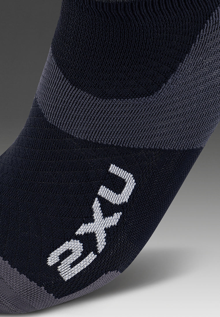 Core Vectr Ultralight No Show Socks (Black)