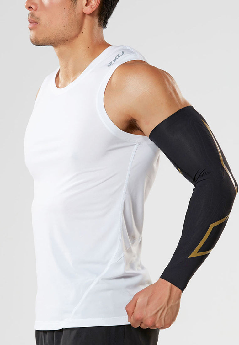 Force Compression Arm Guards (Black Gold)