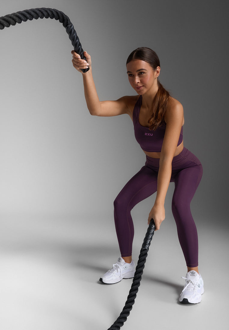 Form Ribbed Longline Low Impact Bra
