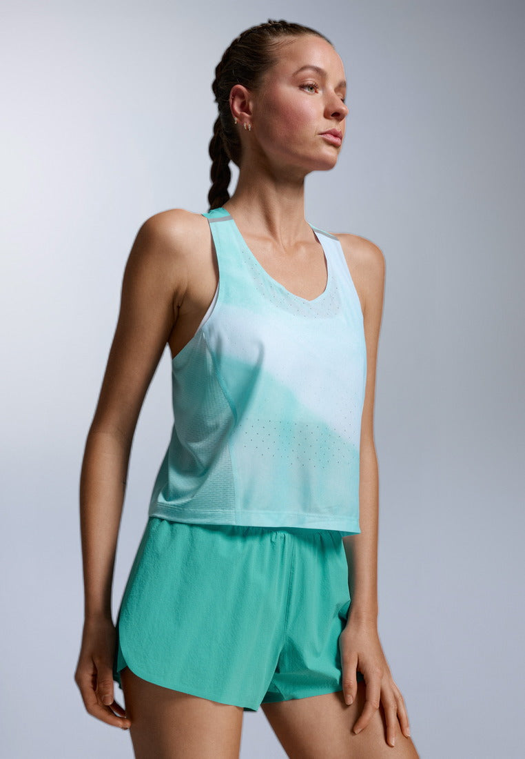 Light Speed React Crop Singlet